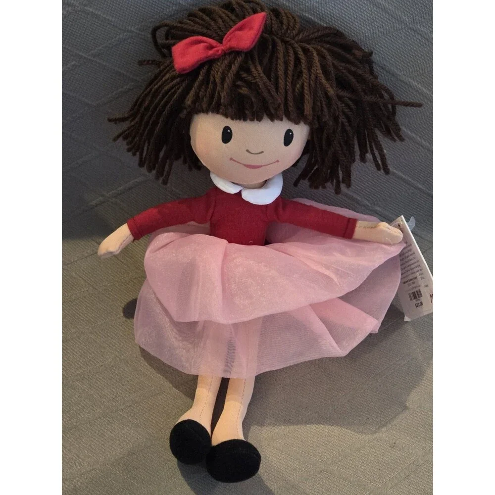 MerryMakers 12 Inch Lola Dutch Plush doll, Children's Book Character